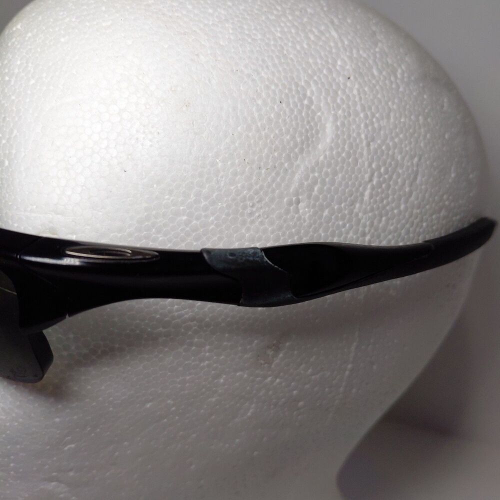 Oakley Half Jacket 2.0 Rx Sunglasses Black Iridium XLJ Gunmetal Icons - Picture 5 of 10